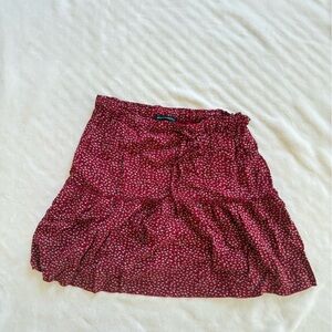 Brandy Melville Red Skirt
